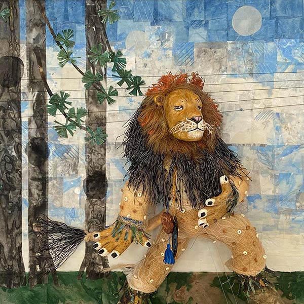 The Royal March of the Lion - 20 x 24 x 5